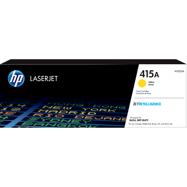 ORIGINAL HP toner giallo W2032A 415A ~2100 Seiten