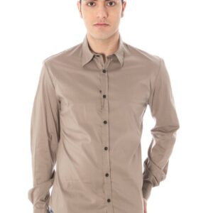 COSTUME NATIONAL CAMICIA MANICHE LUNGHE UOMO VERDE
