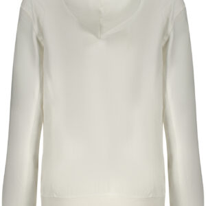 NORTH SAILS FELPA CON ZIP DONNA BIANCO