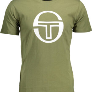SERGIO TACCHINI T-SHIRT MANICHE CORTE UOMO VERDE