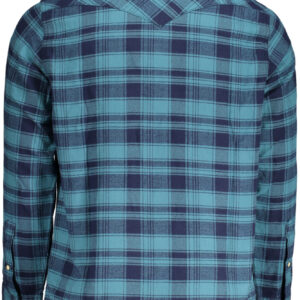 WRANGLER CAMICIA MANICHE LUNGHE UOMO BLU