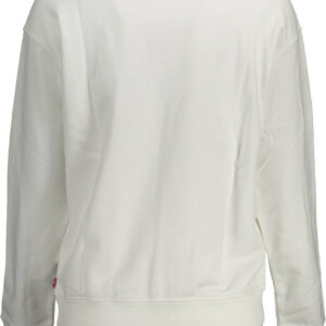 LEVI'S FELPA SENZA ZIP DONNA BIANCO
