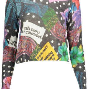 DESIGUAL MAGLIA DONNA NERO