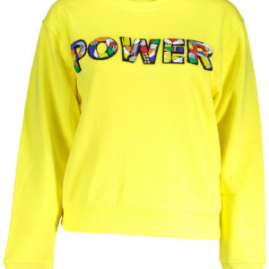 DESIGUAL FELPA SENZA ZIP DONNA GIALLO