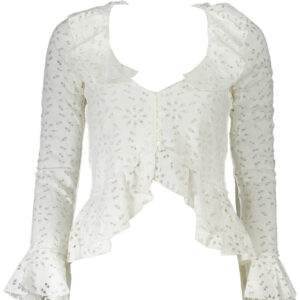 DESIGUAL CAMICIA MANICHE LUNGHE DONNA BIANCO