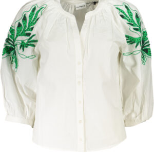 DESIGUAL CAMICIA MANICHE LUNGHE DONNA BIANCO