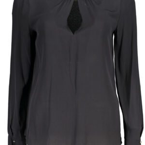 PATRIZIA PEPE CAMICIA MANICHE LUNGHE DONNA NERO