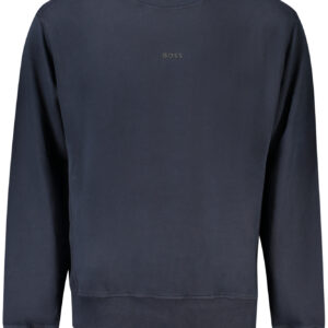 HUGO BOSS FELPA SENZA ZIP UOMO BLU