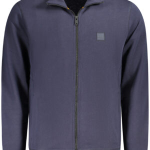 BOSS FELPA CON ZIP UOMO BLU