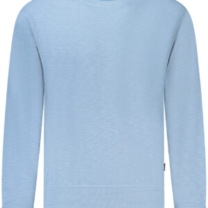 BOSS FELPA SENZA ZIP UOMO AZZURRO