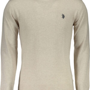 U.S. POLO MAGLIONE UOMO BEIGE