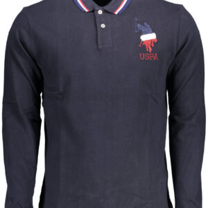 U.S. POLO POLO MANICHE LUNGHE UOMO BLU