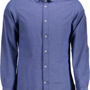 U.S. POLO CAMICIA MANICHE LUNGHE UOMO BLU