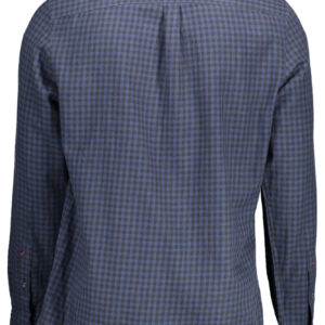 U.S. POLO CAMICIA MANICHE LUNGHE UOMO BLU