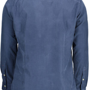 U.S. POLO CAMICIA MANICHE LUNGHE UOMO BLU