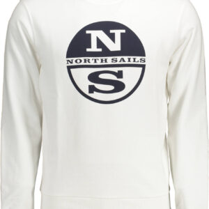 NORTH SAILS FELPA SENZA ZIP UOMO BIANCO