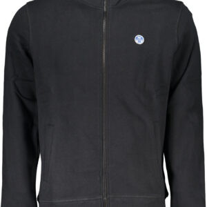 NORTH SAILS FELPA CON ZIP UOMO NERO