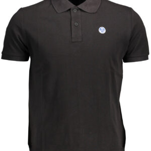 NORTH SAILS POLO MANICHE CORTE UOMO NERO