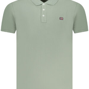 NORWAY 1963 POLO MANICHE CORTE UOMO VERDE