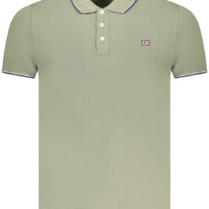 NORWAY 1963 POLO MANICHE CORTE UOMO VERDE