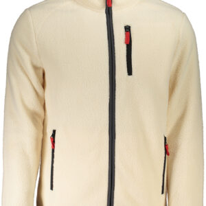 NORWAY 1963 FELPA CON ZIP UOMO BEIGE