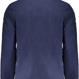 NORWAY 1963 FELPA CON ZIP UOMO BLU