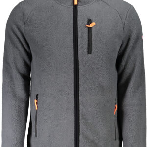 NORWAY 1963 FELPA CON ZIP UOMO GRIGIO