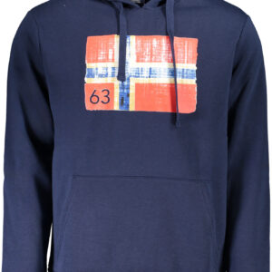NORWAY 1963 FELPA SENZA ZIP UOMO BLU