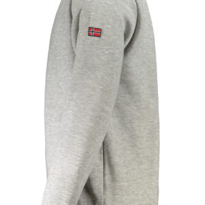 NORWAY 1963 FELPA SENZA ZIP UOMO GRIGIO