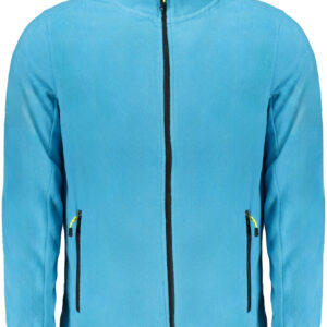 NORWAY 1963 FELPA CON ZIP UOMO AZZURRO