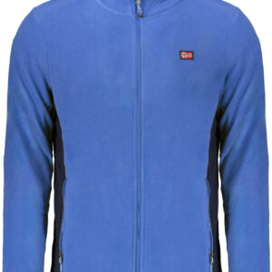 NORWAY 1963 FELPA CON ZIP UOMO BLU