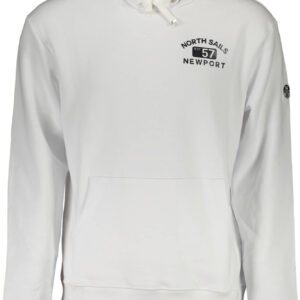 NORTH SAILS FELPA SENZA ZIP UOMO BIANCO