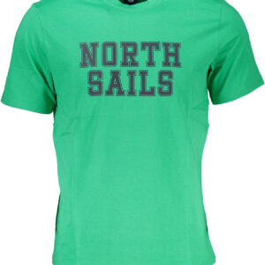NORTH SAILS T-SHIRT MANICHE CORTE UOMO VERDE