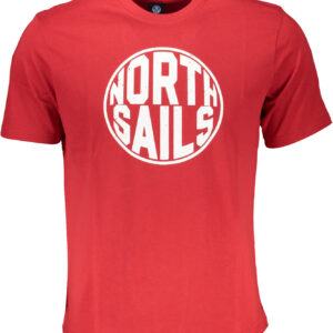 NORTH SAILS T-SHIRT MANICHE CORTE UOMO ROSSO