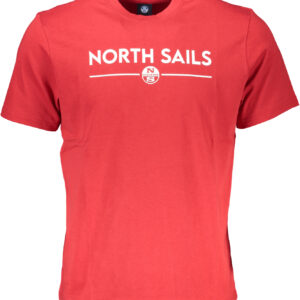NORTH SAILS T-SHIRT MANICHE CORTE UOMO ROSSO