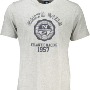 NORTH SAILS T-SHIRT MANICHE CORTE UOMO GRIGIO