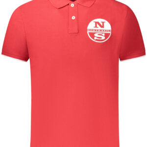 NORTH SAILS POLO MANICHE CORTE UOMO ROSSO