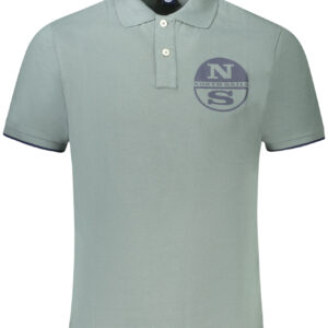 NORTH SAILS POLO MANICHE CORTE UOMO VERDE