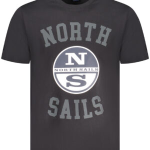 NORTH SAILS T-SHIRT MANICHE CORTE UOMO NERO