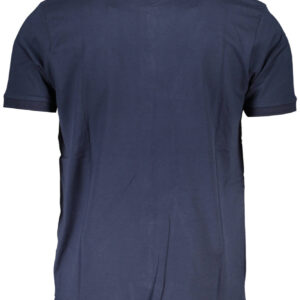 GIAN MARCO VENTURI POLO MANICHE CORTE UOMO BLU
