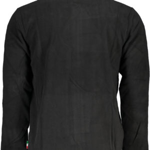 GIAN MARCO VENTURI FELPA CON ZIP UOMO NERO