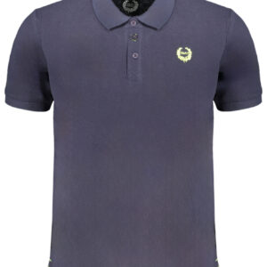 GIAN MARCO VENTURI POLO MANICHE CORTE UOMO BLU
