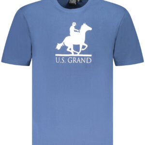 U.S. GRAND POLO T-SHIRT MANICHE CORTE UOMO BLU