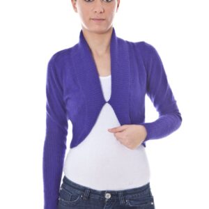 DATCH COPRISPALLE MANICHE LUNGHE DONNA VIOLA