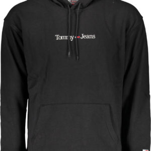 TOMMY HILFIGER FELPA SENZA ZIP UOMO NERO