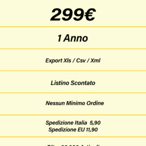SERVIZIO DROP SHIPPING 12 MESI