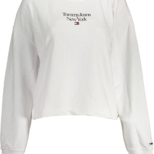 TOMMY HILFIGER FELPA SENZA ZIP DONNA BIANCO