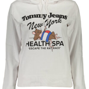TOMMY HILFIGER FELPA SENZA ZIP DONNA BIANCO