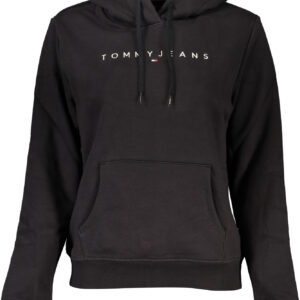 TOMMY HILFIGER FELPA SENZA ZIP DONNA NERO