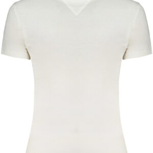 TOMMY HILFIGER T-SHIRT MANICHE CORTE DONNA BIANCO